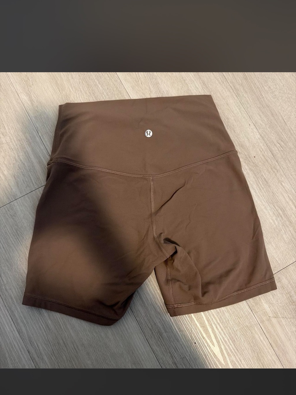 lululemon athletica High-Rise Bike Shorts in Brown
